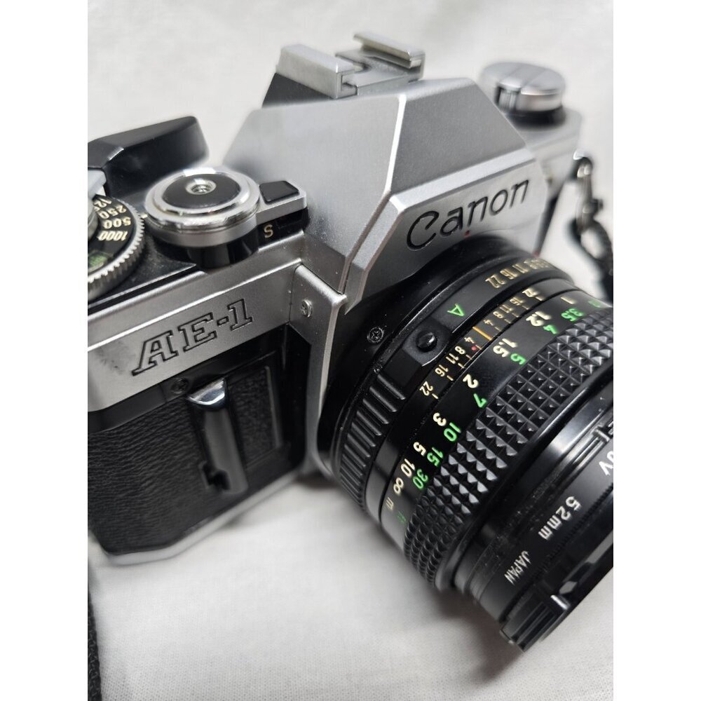 Canon AE-1 35mm Film Camera Canon 50mm Lens- NOT TESTED - Picture 4 of 16